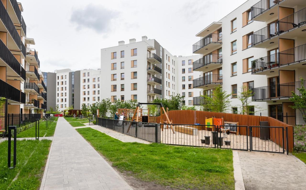 Wola Skwer Happy Apartment Warsaw Ngoại thất bức ảnh