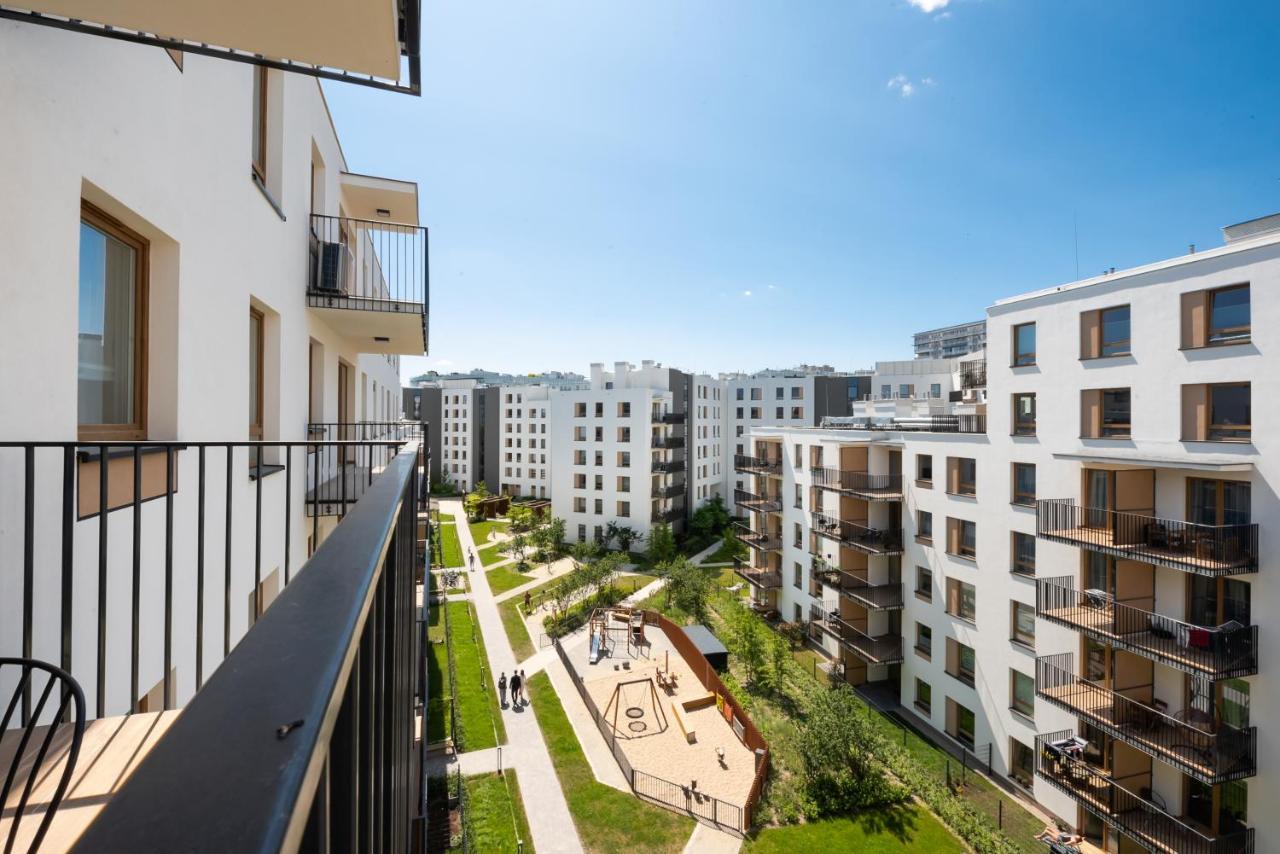 Wola Skwer Happy Apartment Warsaw Ngoại thất bức ảnh